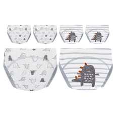 엠케이 순면 배변 훈련 팬티, C공룡(그레이), 3세트