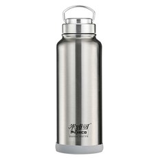MiyAco 米雅可 經典 316不銹鋼廣口真空保溫瓶, 不銹鋼色, 1.2L, 1個
