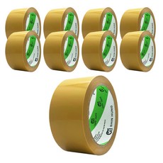 신흥테이프 박스테이프 경포장 황색 50m, 9개