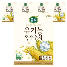 순작 유기농 옥수수차 티백, 10g, 30개입, 5개