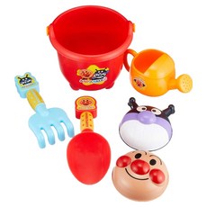 anpanman 麵包超人 繽紛可攜式沙堆組 兒童玩沙玩具 安全材質 激發創意, 1入