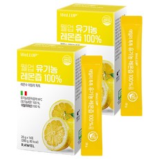 wellup Daily清新檸檬汁隨身包 14條入, 280g, 2個