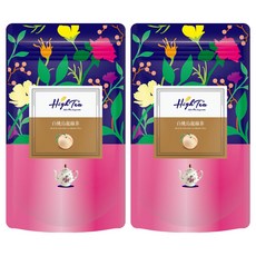 High Tea 伂橙 白桃烏龍綠茶, 2021年iTQI獲獎茶品, 香甜蜜桃風味, PLA三角立體茶包, 環保便利, 4g, 12包, 2袋