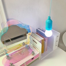 레나에너지 당기는 LED 줄전구 무드등, 블루