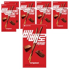 롯데웰푸드 빼빼로 초코, 54g, 6개