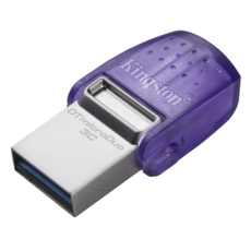 金士頓 Kingston DataTraveler microDuo 3C 256GB USB-A + USB-C 雙介面 隨身碟 讀取速度200MB/s, 1個