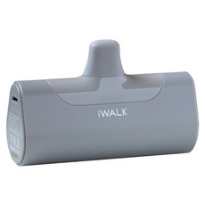 Iwalk Battery 四代行動電源 4500mAh Lightning, DBL4500L, 灰色
