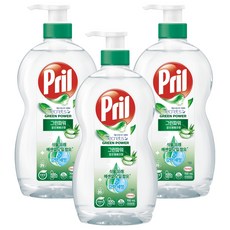프릴 시크릿 오브 그린파워 알로에베라향 주방세제, 700ml, 3개