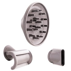 ISitO 磁吸吹嘴組 三入 柔和風吹嘴 + 抗毛躁吹嘴 + 捲髮烘罩, IS-23E09D-1, 黑色