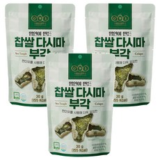 Ohs 糯米昆布脆片, 30g, 3包