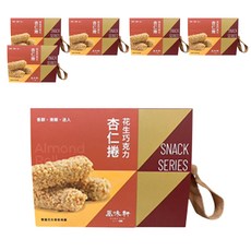 萬味軒 花生巧克力杏仁捲奶素, 192g, 6盒