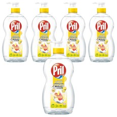 Pril 淨麗 小蘇打洗碗精 檸檬香, 700ml, 5瓶