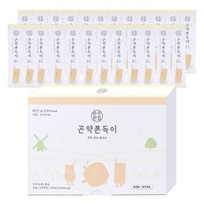 순수한집 곤약쫀드기 현미맛, 600g, 1개