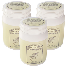 더허브스토리 대용량 버블바스 파우더 쥬니퍼베리향, 1kg, 3개