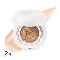 매드피치 글레이즈드 글로우 쿠션 파운데이션 13g, 23호 옐로우베이지, 2개