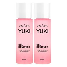 유키 젤 리무버, 100ml, 2개