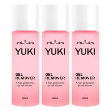 유키 젤 리무버, 100ml, 3개