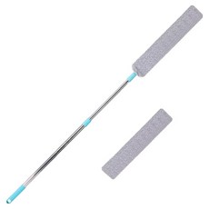 普凱 縫隙除塵刷 + 2入補充包組, 灰色, 1套