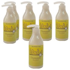 더허브스토리 캐모마일 헤어컨디셔너 꽃향, 500ml, 6개