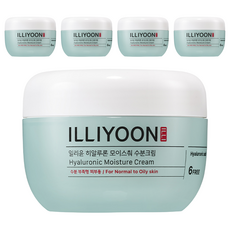 ILLIYOON 一理潤 玻尿酸鎖水保濕霜, 100ml, 5罐