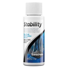 Seachem 西肯 Stability 全效硝化菌 新缸啟動穩定系統 適用於海水和淡水, 50ml, 1瓶