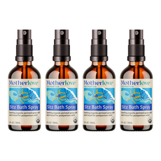 Motherlove 媽咪樂哺 天然草本舒緩噴霧 -產後護理、私密護理, 2oz, 4瓶