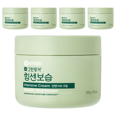 GREEN FINGER 綠手指 超級食物深層滋潤保濕霜 藍莓麝香, 300g, 5罐