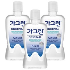가그린 오리지널 구강청결제, 380ml, 3개
