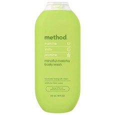 method 美則 感官沐浴乳 靜心抹茶, 532ml, 1個