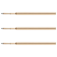 fisher SPACE PEN SPRF系列 美國太空筆筆芯 美國製 0.5mm 黑色, 3支