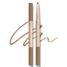 MOART 雙頭眉筆 0.3g, 02米棕色, 1個