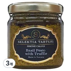 셀렉티아 트러플 바질 페스토, 80g, 3개
