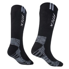 FITEXTREME 套冬季木質運動板襪, 黑色的