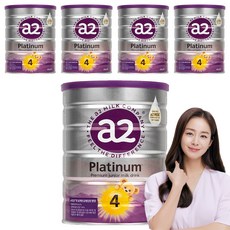 New Origin a2 白金 A2 蛋白奶粉第 4 步, 900g, 5個