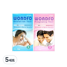 원포 배란테스트기 10개입 + 임신테스트기 3개입, 5세트