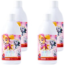 Lab52 齒妍堂 兒童含鈣健齒漱口水 汪汪隊聯名款 綜合莓果, 獨家10倍鈣配方 強化護齒, 全食品級成分, 300g, 4瓶