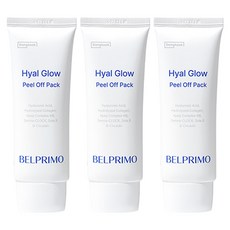 Belprimo Hyal Glow緊緻保濕撕拉式面膜, 1條, 3條