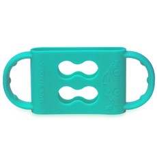hibee 矽膠奶瓶把手握套, 綠色, 1入
