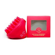 MASIL 頭皮清潔按摩刷, 紅色, 1個