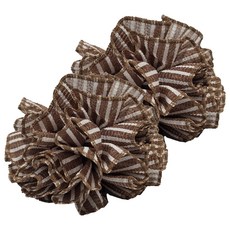 minono 米諾諾 環保咖啡紗沐浴球, 咖啡色, 2入, 1入