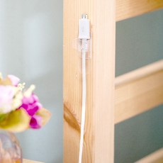 3M Command 無痕 3M 電線用夾 多件裝 17017 10入, 透明, 1套