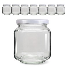 Mirkorea 方形玻璃瓶 1000 矮款, 8個, 800ml