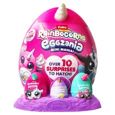 ZURU RAINBOCORNS 彩虹角角兒 狂歡動物園 迷你版，超過10個驚喜, 1個