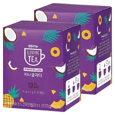 Ediya Pina Colada 茶, 1.5g, 10入, 2盒