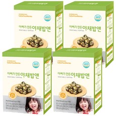 베베푸드 아빠가 만든 야채밥앤 후레이크, 28g, 4개
