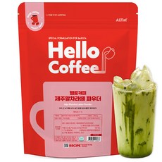 Altist Hello Coffee濟州抹茶拿鐵沖泡粉, 850g, 1包, 1包
