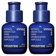 이니스프리 레티놀 그린티 PDRN 스킨부스터 앰플, 40ml, 2개