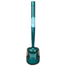 쿠셀러 실리콘 변기청소 세트, 그린, 1세트