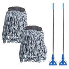 크린메이트 두툼 굵은실 청마포 400g + 스텐마포대 세트, 2세트