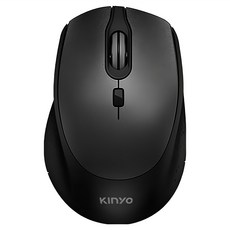 Kinyo 2.4GHz 無線滑鼠 GKM-915, 黑色